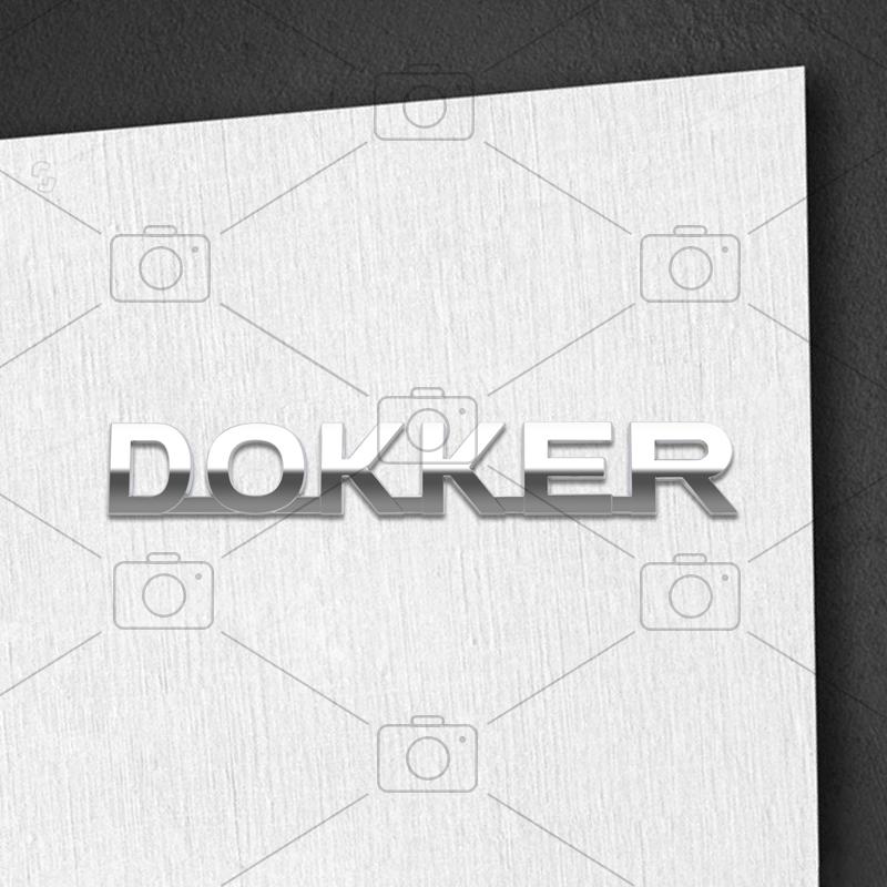 Car Metal Body For Dacia Dokker Logo Dci Camper Van Letter Decals Styling Badge Trunk Fender Emblems Sticker Accessories NN37