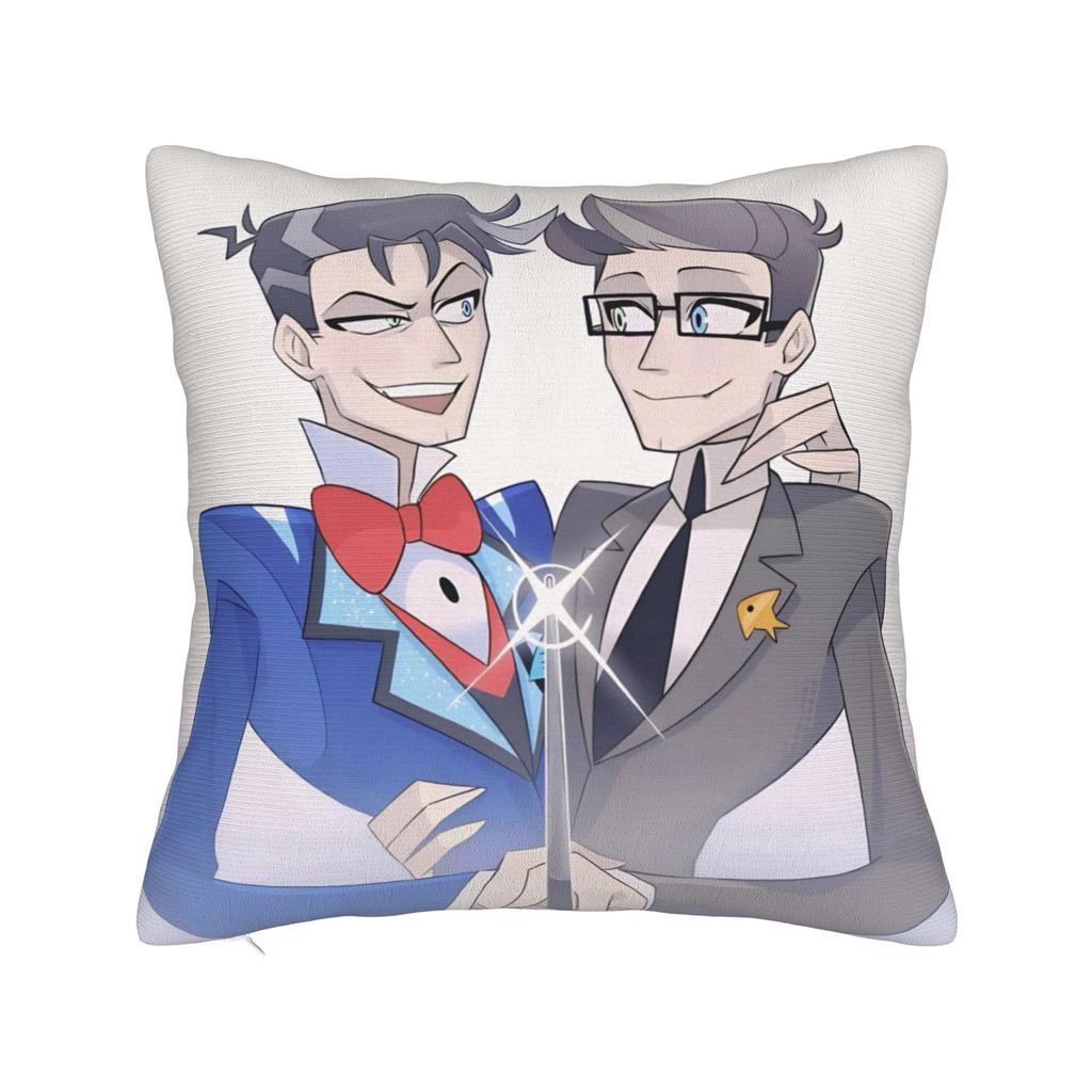 R-Radiostatic Vox Alastor Pillow Cover Accessories Printing Cushion Cover Decorations Pillow Case Cover Home Multiple Sizes