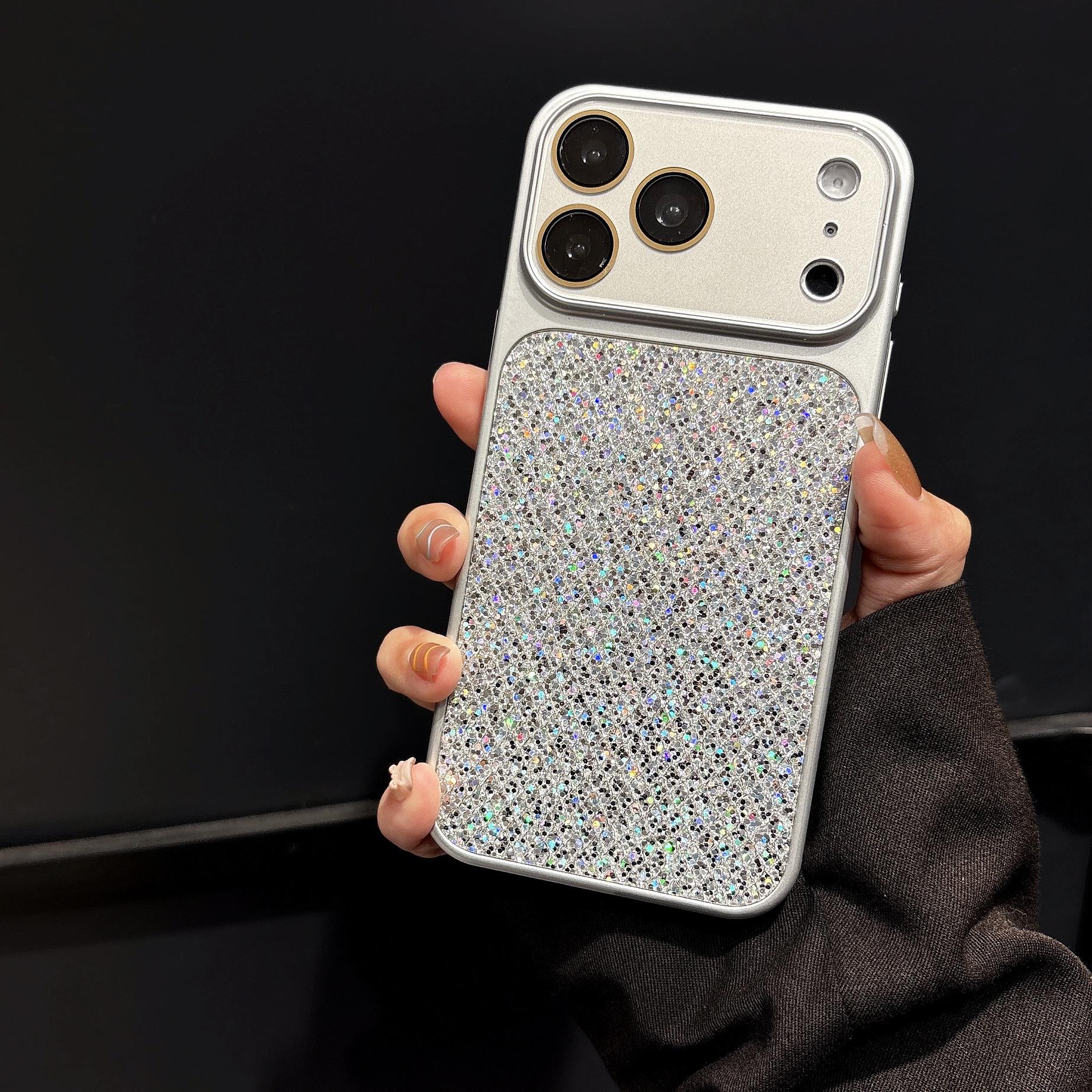 

Premium Glitter Rhombus Apple 17 Pro Max Case: Transform Your iPhone 16 into a High-Grade Protective iPhone 15 iPhone 15 Pro Max