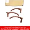 Red Brown 3-Piece Interior Door Handle Set for BMW KABERTT
