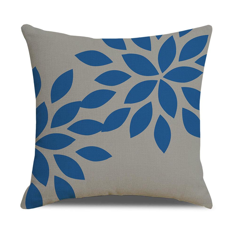 Nuova Copricuscino Decorativo Nordic Moderno Semplice in Lino Copricuscino per Divano con Motivo Geometrico