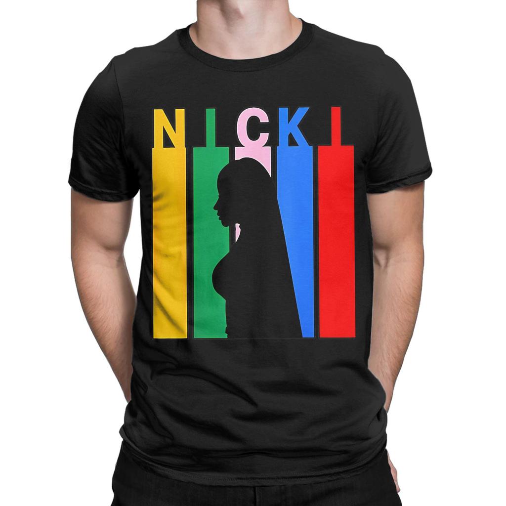 N-Nicki Minaj Urban Girl Power Graphic Classic Funny 100% Cotton T-Shirt Tees Tops For Men