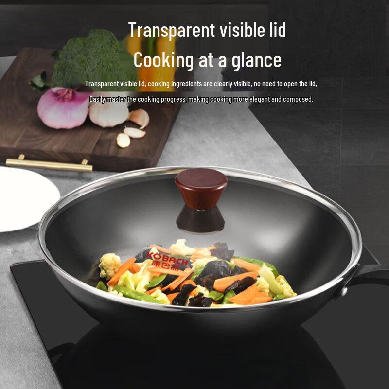 Kangbahu 32cm Cast Iron Wok