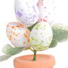 Easter Decoration Egg ,Foam Vase Desktop Ornament ,Artificial Flower Bouquet for Table
