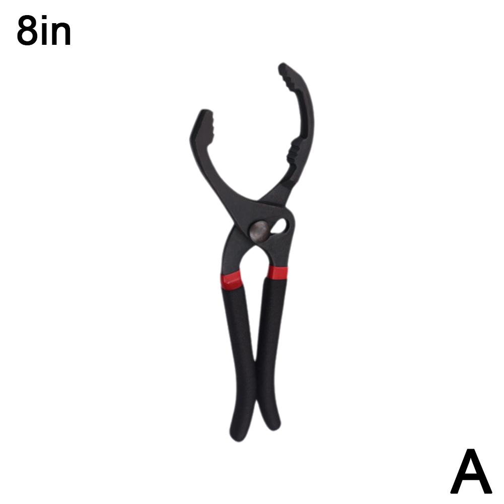 

8/10-дюймовые клещи для снятия автомобильного фильтра из углеродистой стали с 3 передачами, регулируемые принадлежности для масляного фильтра двигателя, ручные инструменты для обслуживания автомобиля