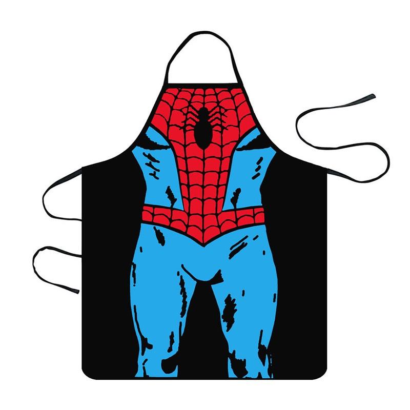 Marvel Cosplay Aprons Sexy Funny For Men Women Kitchen Cooking Baking Props