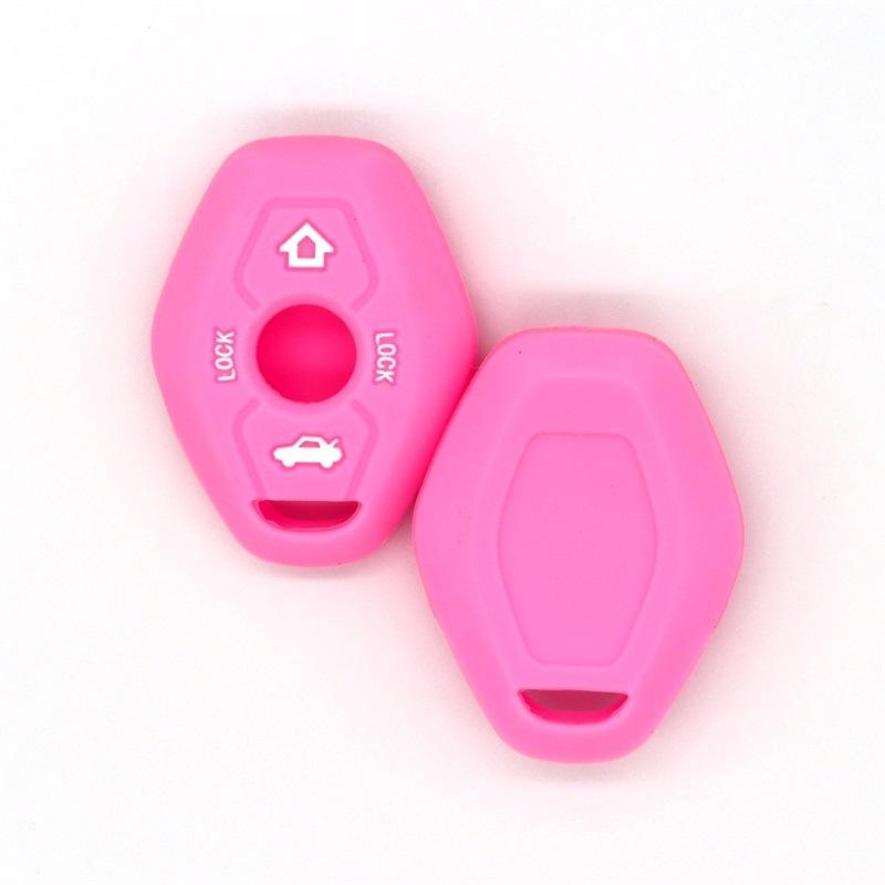 Suitable for BMW Straight 2-button BMW Motorcycle Silicone Key Protection Bag Case Multi-color Ready Stock