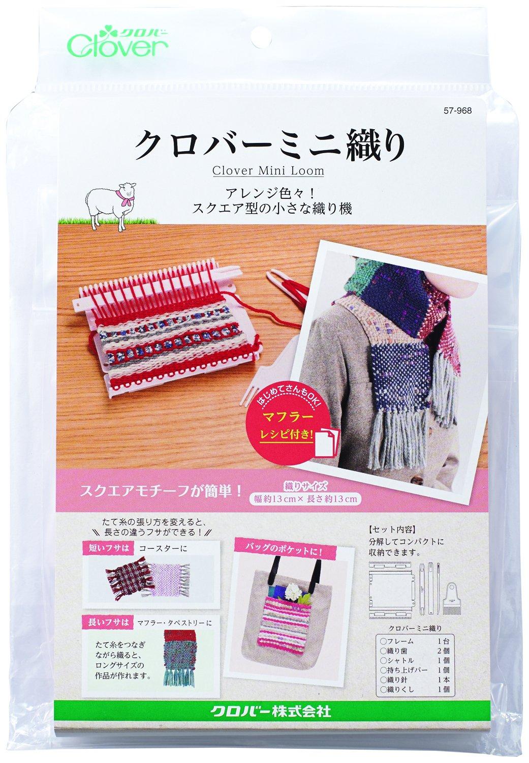 

Clover Craft Supplies Мини-тканый 13 см в ширину x 13 см узор, прибл.. Длинный, 57-968 розовый