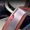 For Xpeng G6 2023-24 ABS Carbon Fiber/Wood Grain Car Roof Reading Light Frame Trims  Accessories