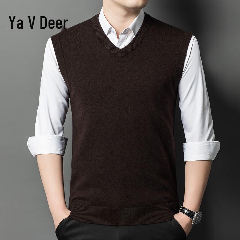 Yalu Men s V-Neck Knit Vest Sweater 165/M