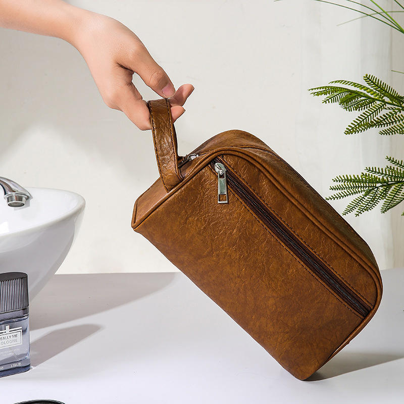 Travel Toiletry Bag for Men Large Capacity Toiletry Organizer with Handle Water Resistant Shaving Bag Travel Accessories