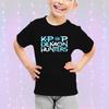Cute Cartoon Children's Clothing Cotton KPop Devil Hunter Fashion Casual Top Short Sleeved Girl Boy Fan Gift T-shirt