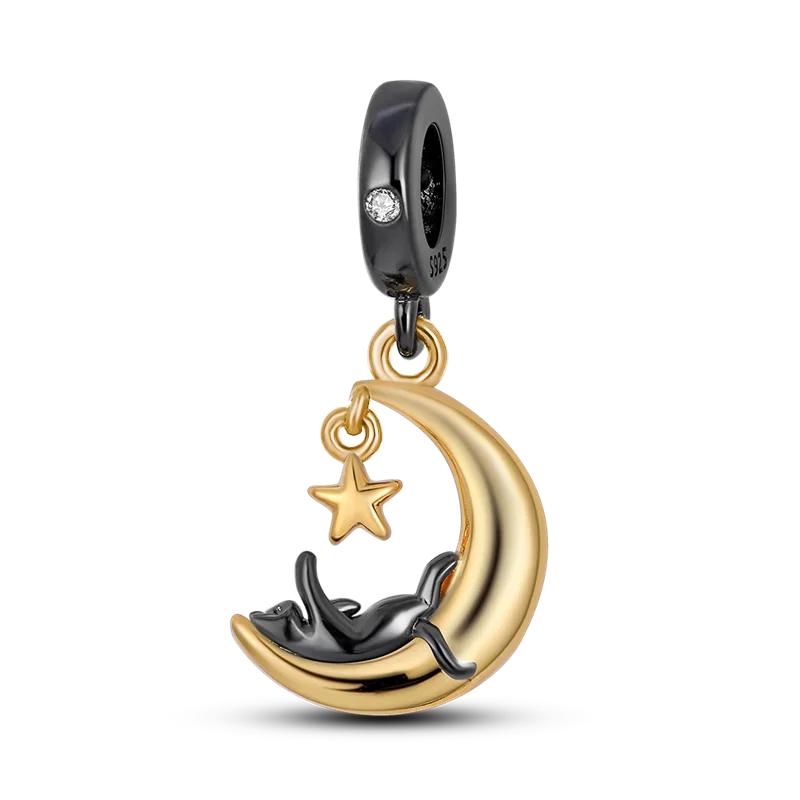 Pink Butterfly Luminous Firefly Dangle New Copper Charms Bead Fit Bangle Bracelet Necklace Diy Jewelry Women Gift