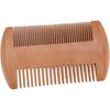 Small Baby Wool Brush and Double-Sided Comb Set Natural Soft Goat Hair Grooming Kit for Scalp Massage