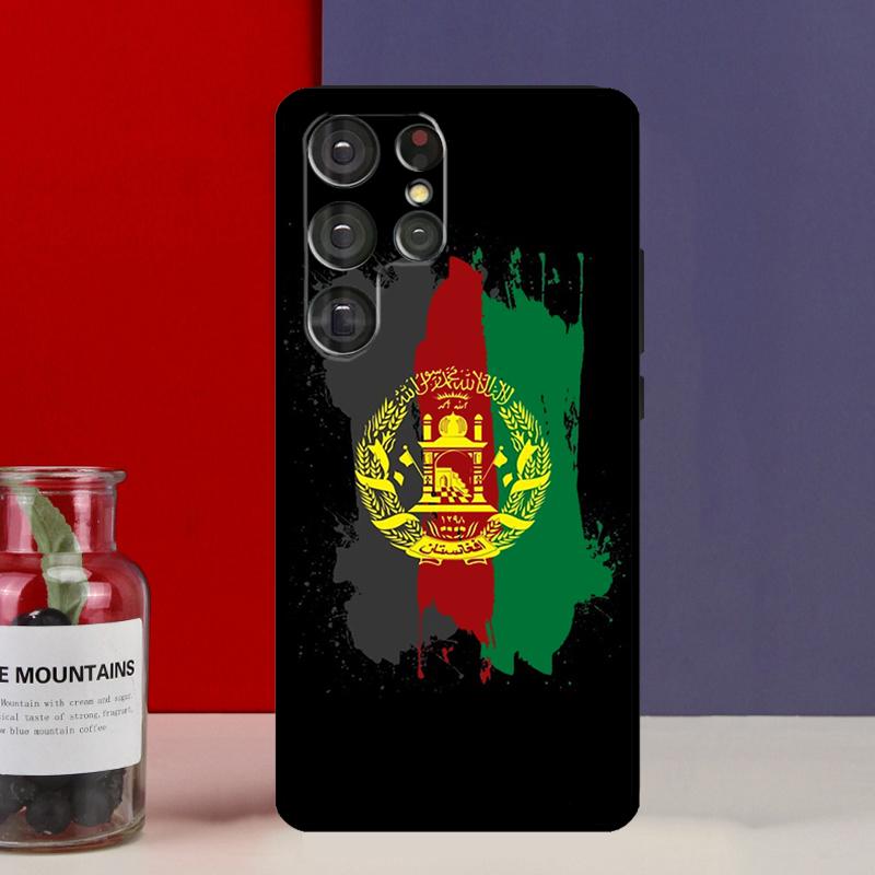 Afghan Afghanistan Flag Funda Case For Samsung Galaxy S25 Ultra S9 S10 S20 S21 S22 Plus S23 FE S24 Ultra Phone Cover