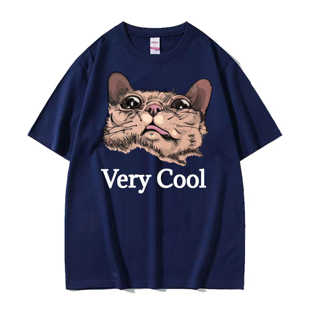 Gumbus Very Cool Funny Cat Meme T Shirt Men Women Fashion Kawaii Cute Short Sleeve Tshirts Summer Casual Tshirt Streetwear