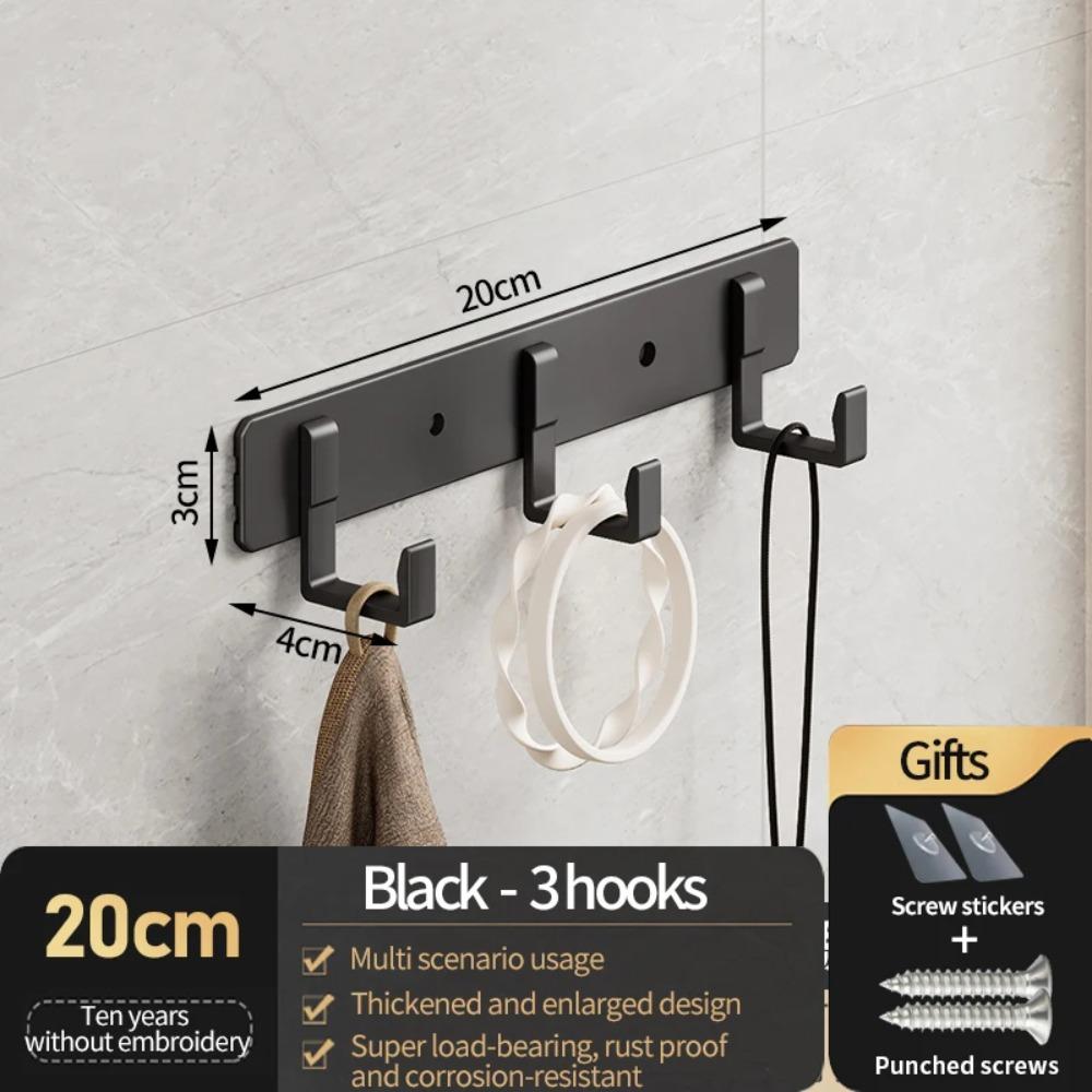 Hooks for Hanging Clothes at the Entrance Door, Hanging Hangers on the Wall, and Strong Hooks for the Wardrobe