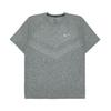 Logo Short Sleeve Round Neck T-Shirt Men Tops Smoke-Gray HV5204-084