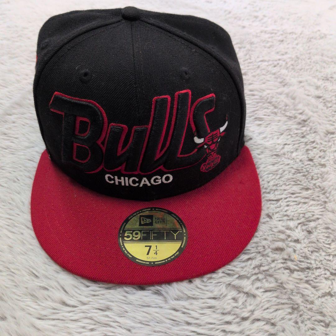 Used New Era Chicago Bulls 59FIFTY Cap 7 1/4