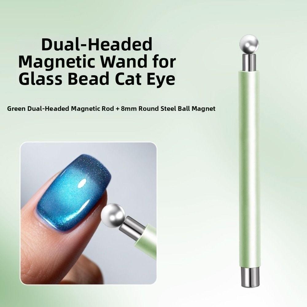Dual-purpose Nail Magnetic Stick Double Headed Large Magnetic Pen for Manicure Magnetic Tools