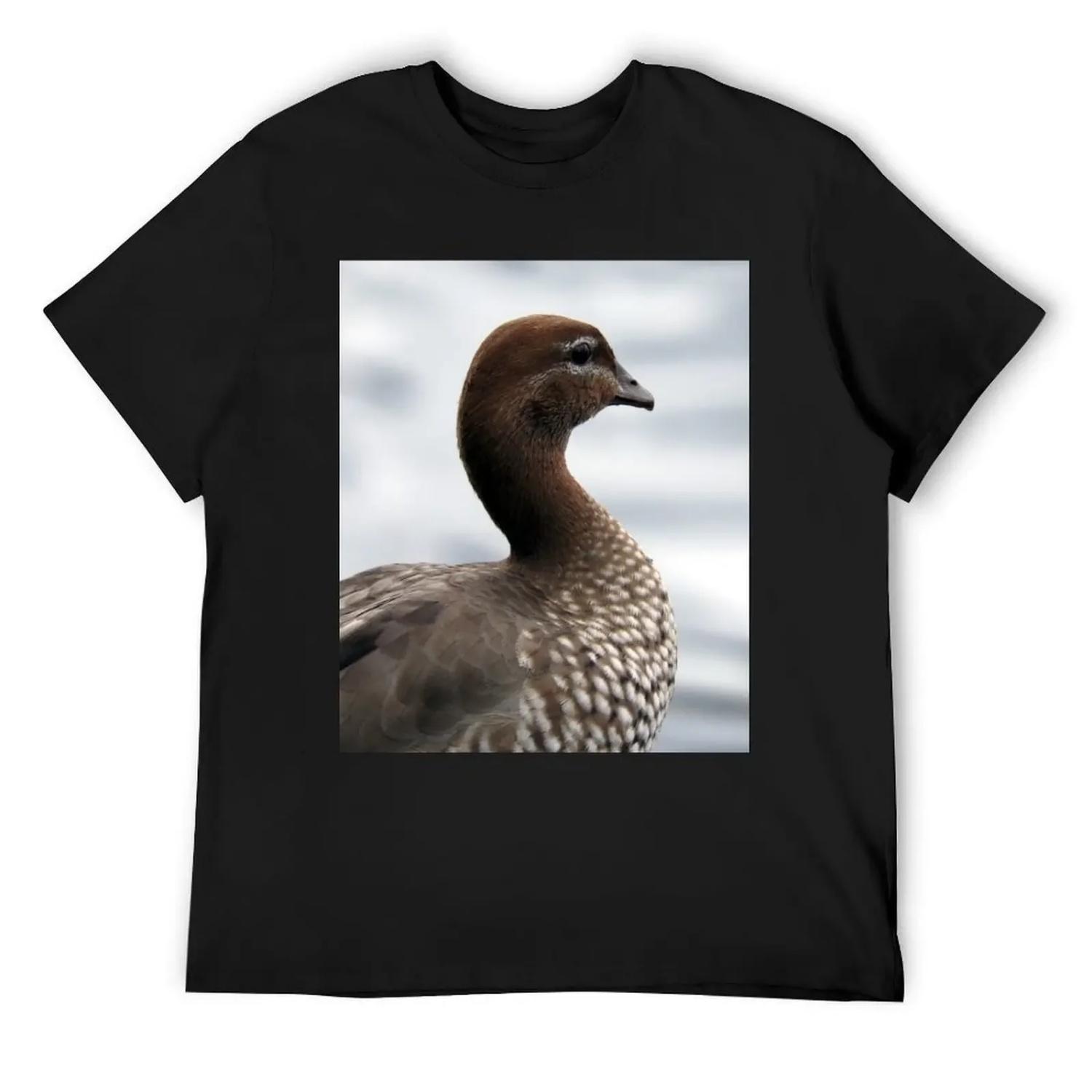 Australian Wood Duck T-Shirt aesthetic clothes for a boy Man t-shirt summer tops designer t shirt men XXXXXL разноцветный
