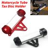 Tube Tax Disc Registration Label Holder Universal Motorbike Tax Disc Tube Cylindrical Holder Frame Waterproof Detachable