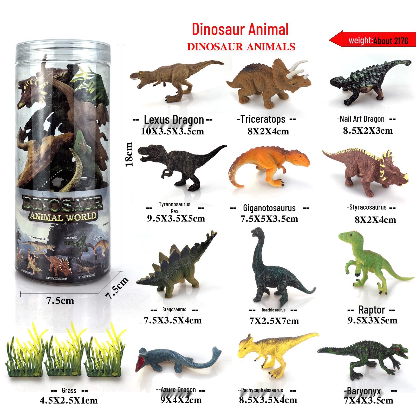 

Набор фигурок диких и морских животных