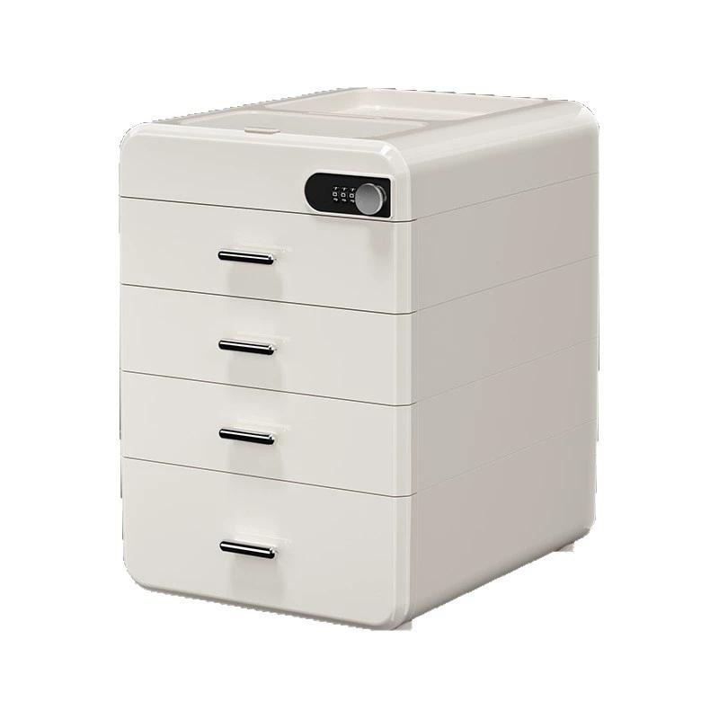 Caja de almacenamiento con cerradura para escritorio organizador de documentos y objetos de valor