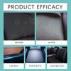 Car Interior Refurbishment Agent With Spong Towel Auto Plastic Rubber Back To Black Gloss Restorer Spray Car Care Coating