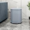 20L Metal Kitchen Bin, with Soft-Close Lid - Grey