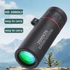 2000x25 HD Monocular Telescope Mini Portable Mobile Phone Telescope with Holder Outdoor Camping Hunting Birdwatching Telescopes