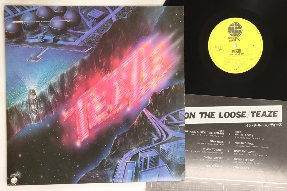 

LP Record TEAZE - On The Loose SUX69V OVERSEAS 1978 Japan Rock Used