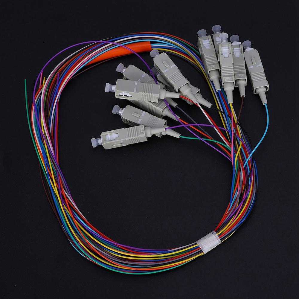 12Pole Fiber Pigtail Cable Multimode Multimode Pigtail SC/UPC Multimode Fiber Data Centers
