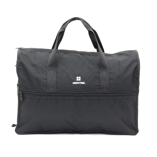 Hapitas Foldable Boston Bag, Carry-On, H0002 431. Logo Black