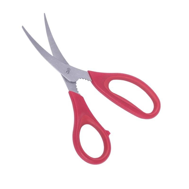 Stainless Steel Multi-Purpose Kitchen Scissors: Heavy-Duty for Cutting Fish, Chicken, Duck, Vegetables, and Bones
