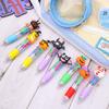 50-1 Halloween Mini Four-color Ballpoint Pen Cute Cartoon Halloween Gift Colored Pen for Elementary School Students