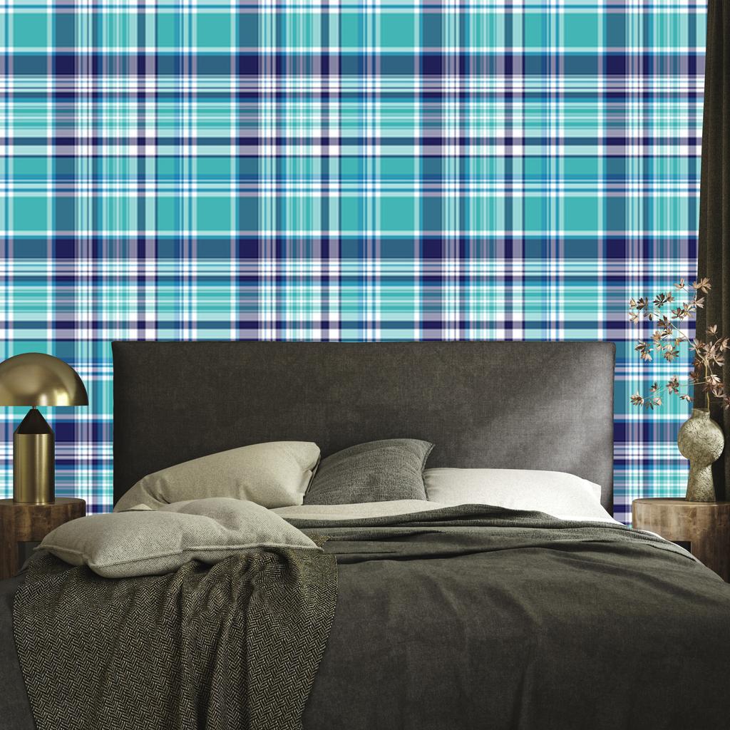 Geometric and Modern Checkered Wallpaper for Living Room and Bedroom 50x1000