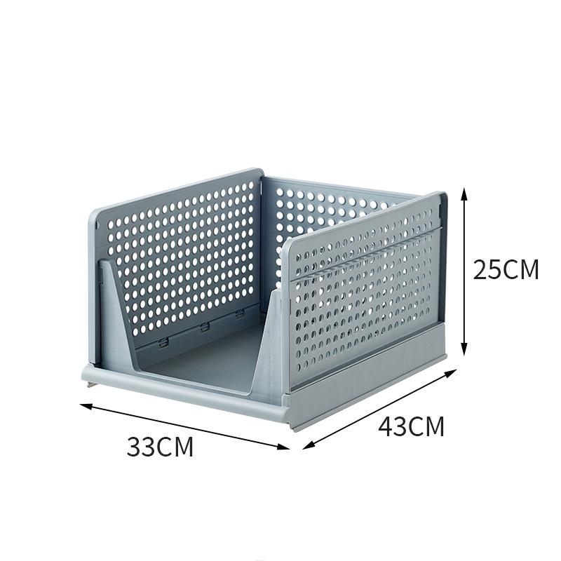 Multi-Model Plastic Clothing Folder: Drawer-Type Layered Storage Organizer with Built-in Shelf for Wardrobes