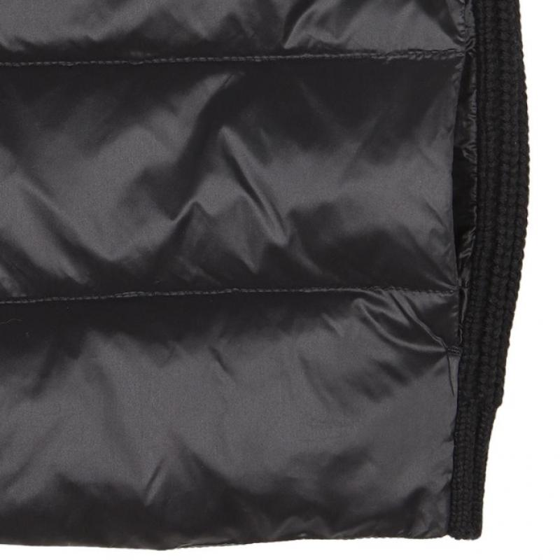 [hedges Kids] Knit Color Duck Down Padding Black  Huw11jp01m Bk 