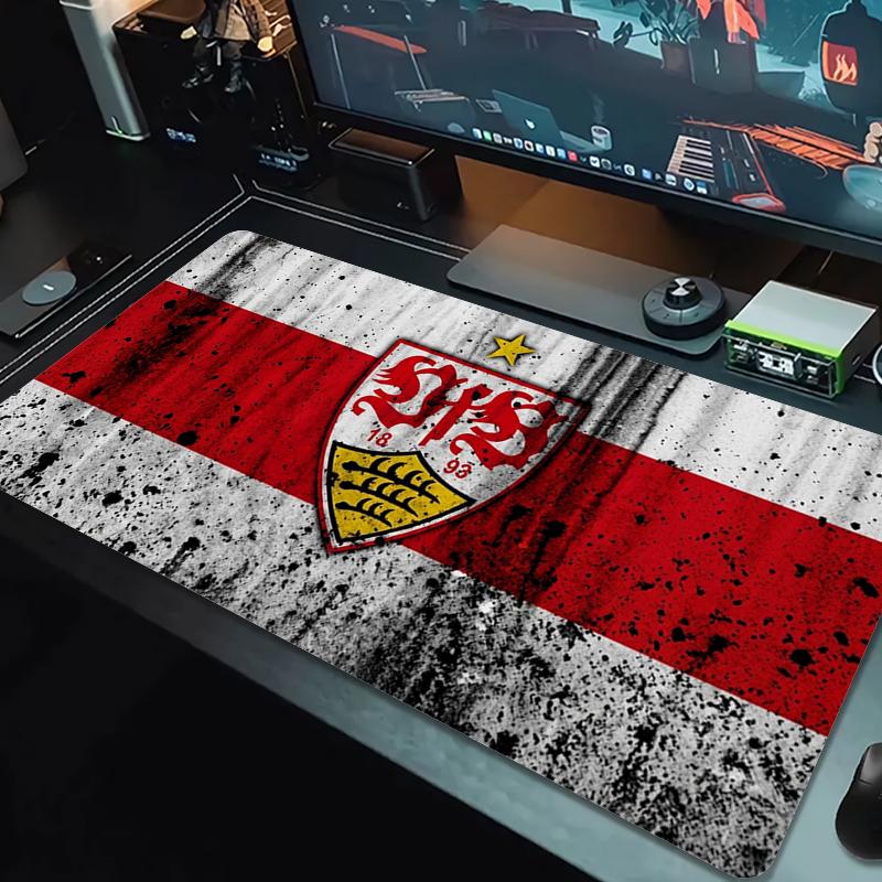 VfB Stuttgart Mouse Pad Large Gaming Table Cushion Non-slip Laptop Tablet Big Mousepad XXL Mat Mini PC Playmat With Lock edge_xia