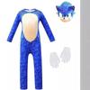 Halloween Game Sonics Spinball Cosplay Costume The Hedgehog Classics Cos Jumpsuits Mask For Children Party Halloween