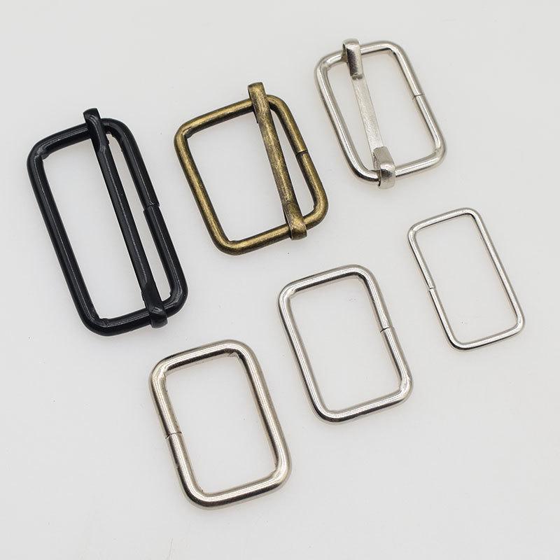 Iron Metal Square Buckles for Luggage Hardware Accessories