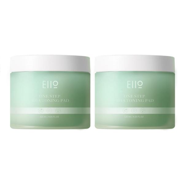 EIIO BHA 0,5% Jednoetapowy płatek tonizujący, BHA 2% Złuszczający płatek tonizujący (Każdy 120 ml / 4,05 fl.oz., 60 wacików) (7 opcji)