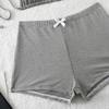 Bikini Boxer de Espalda Descubierta Deseo Puro Traje de Baño con Lazo Dividido Estampado Pequeño Fresco