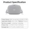 Protective Bag Case Shockproof Hardshell Travel Case Waterproof PU Leather Shoulder Bag Anti-scratch for DJI Mini 3 Pro/Mini 3
