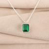 Chrome Diopside Gemstone 925 Sterling Silver Jewelry Pendant 0.69" Wedding Gift PP-58-8