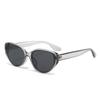 New trendy anti-blue flat glasses fashion pose glasses frame cat eye glasses frame fresh plain flat glasses