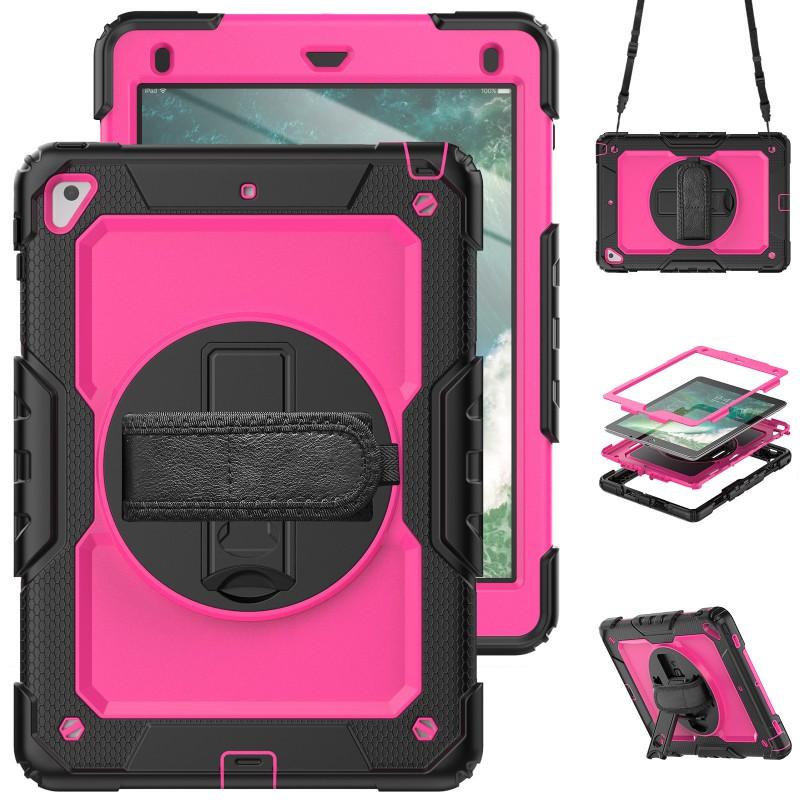 Griffin B Case IPad With Strap Pen Holder 360 Rotating Stand Full Protection PC Cover