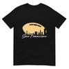 Football Umriss Ihrer Stadt San Fran T-Shirt