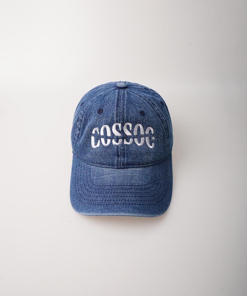 Koso Text Logo Denim Washed Ball Cap (3 Colors)